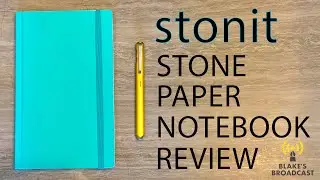 Обзор блокнота Stonit Stone Paper | Подходит ли он для перьевых ручек Stone Paper?