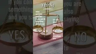 Yes = No | Mindfulness attitudes           #shorts_video