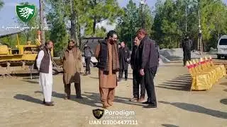 Chairman/CEO Malik Arif Hussain paid a visit to Paradigm City Mansehra.