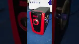 Bouncing bass sub woofer of audionic vision 8