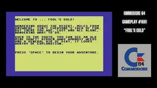 Fool's Gold (Commodore 64 / Gameplay #1681)