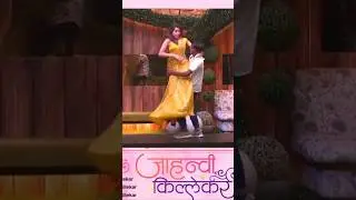 Suraj chavan and janavi dans😄💫🔥🔥&hearts;️  #trending #comedy #biggboss