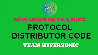 IAM PROTOCOL | Distributor Code of IAMWorldwide #Training #IAMWorldwide