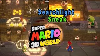 Super Mario 3D World Searchlight Sneak