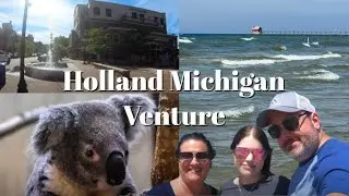 2022 Holland, MI Trip | White Sand Beach on Lake Michigan | John Ball Zoo