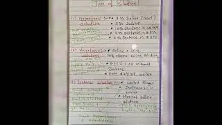 types of solution! examples&indications of solution&types of solution on the basis of concentration!
