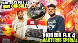 New console for Dhanteras 🤩 / pioneer flx4 / Rhythmic Equipment dj shop Asansol west bengal