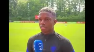 Tyrell Malacia Response on being asked about his move to Manchester United 💫⏳