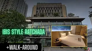 Ibis Styles Bangkok Ratchada | Lobby + Room Tour & Day Walk Around Huai Khwang MRT (HD)