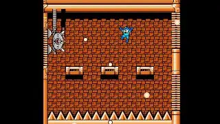 Mega Man 4 - Cockroach Twins (Cossack Castle Stage 3 boss) buster only, no damage