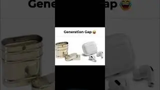 The Generation Gap: From Tin to Tech 💼➡️🎧 #EvolutionOfTech #shorts #memes #airpods #generationgap