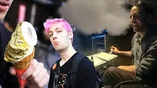 Day 10 in Japan: Left Alone in Kyoto. Golden Ice Cream. Sodapoppin Gets New Wallet