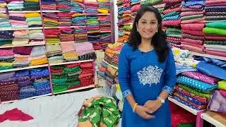 Trending Designer FABRICS & Dupattas in Wholesale + Retail Price | Ramdev Matching Center Kukatpally