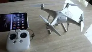 DJI Phantom 4 Pro with Samsung Android Tablet - how to connect