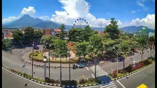 Morning Walk in Batu City, Indonesia | Relaxing City Views & Nature