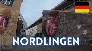 AoT inspired town, Nordlingen, Germany! (WALL TITANS ARE REAL)