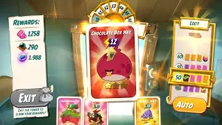 Tower of Fortune - Day 3 for the Chocolate Box Hat Set - Angry Birds 2