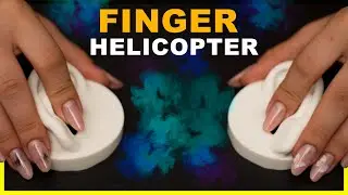 ASMR Finger Helicopter & Eardrum Nail Scratching (No talking) Help you Sleep