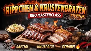 Perfekte KRUSTE & Fall-off-the-Bone RIBS | Mein Geheimrezept 🔥Sparerips & Krustenbraten