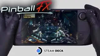 Pinball FX | PS5 + Chiaki Remote Play | Steam Deck Streaming |  Filmed at 4K 60FPS