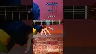 G# minor chord on guitar | how to play G# minor chord on guitar #shorts