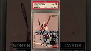 Venus Williams Rookie Card Up +9,893% In 4 Years 📈🖼️ Women&rsquo;s Sports Cards