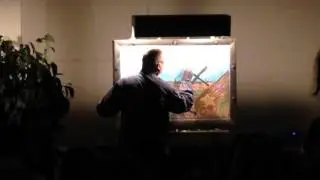 Evangelist Barry Webb Chalk art