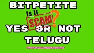 BITPETITE SCAM OR NOT I TELUGU I