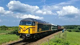 69010 North Norfolk Railway - D5631 Accelerate Across Bridge 303 (14/06/2025)