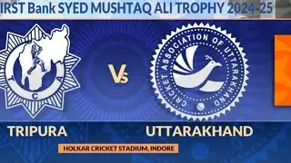 SMAT 2024, Tripura vs Uttarakhand syed mustaq Ali trophy highlights 2024 T20