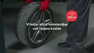 Nu &auml;r det h&ouml;g tid att boka tid f&ouml;r hjulskifte s&aring; att du och din bil &auml;r redo f&ouml;r vinterv&auml;glag!