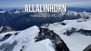 Allalinhorn (4027 m.) - Hohlaubgrat ( II / PD )