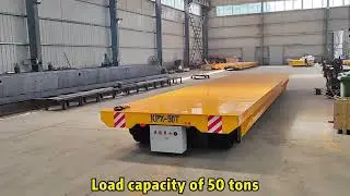 Heavy manufacturing-Battery powered rail transfer cart-Leina