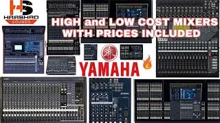 YAMAHA all high and low cost mixers with prices