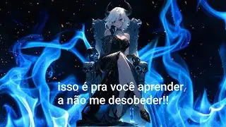 [ASMR DARK ROMANCE]demônio colocando coleira em você #darkromance 