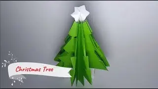 Easy Origami Christmas Tree Tutorial