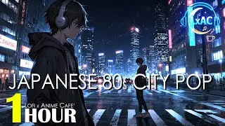 Walking Alone Through Tokyo Lights 🚦🌃🎧 | Japanese 80s City Pop Lofi