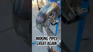 R&eacute;paration de pot d'&eacute;chappement 2 temps !!