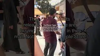 &ldquo;iPhone 17 Pre-Order Queue Outside Apple Store | iPhone 17 Fans Wait Overnight&rdquo;