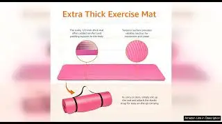 Amazon Basics 1/2-Inch Extra Thick Exercise Yoga Mat Review