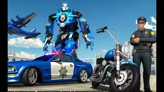 Amazing Robot Car Transporter | Rescue City Car Transport Android GamePlay | By Game Crazy