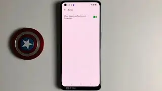 Show banner notifications on fullscreen on OPPO Reno7 Android 12
