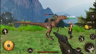 Dinosaur Hunters - Multiple Player Dinosaur Shooter Jungle Survival Android GamePlay HD
