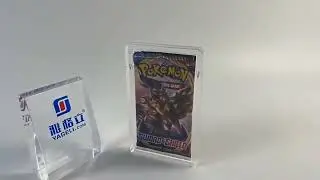 acrylic booster pack holder