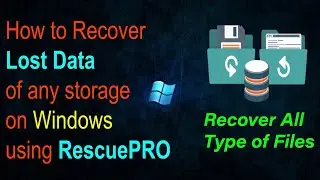 Data Recovery.   How to Recover Data ?