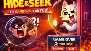 🎭 The Ultimate Hide and Seek Battle! | Who Will Win? 🔥#live #shortvideo #shorts #satisfying