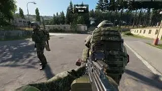 Arma Reforger № 83 Ивент с Американцами! Мощно и слажено))
