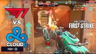 QUARTERFINALS! -  T1 vs CLOUD9 - FULL HIGHLIGHTS - VALORANT First Strike