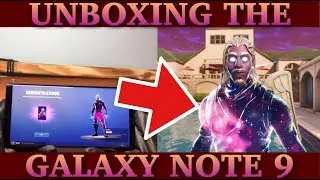 UNBOXING THE GALAXY NOTE 9