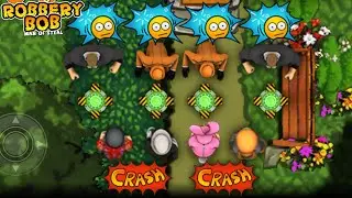 Robbery Bob - All Costumes Funny Video Game Part 52